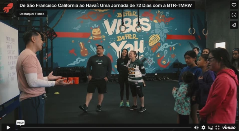 BTR-TMRW: vídeo de marca de São Francisco ao Havaí
